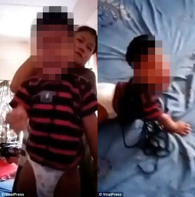 Phẫn nộ tội ác tày đình của bà mẹ hành hạ con trai chỉ vì... chồng không nghe điện thoại