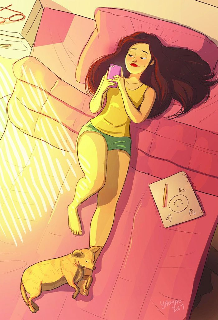 Bộ tranh tuyệt đẹp này chỉ dành cho riêng cho 'gái độc thân'