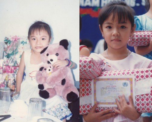 Thử tài đoán tên sao Việt qua loạt ảnh thời 'cởi truồng tắm mưa'