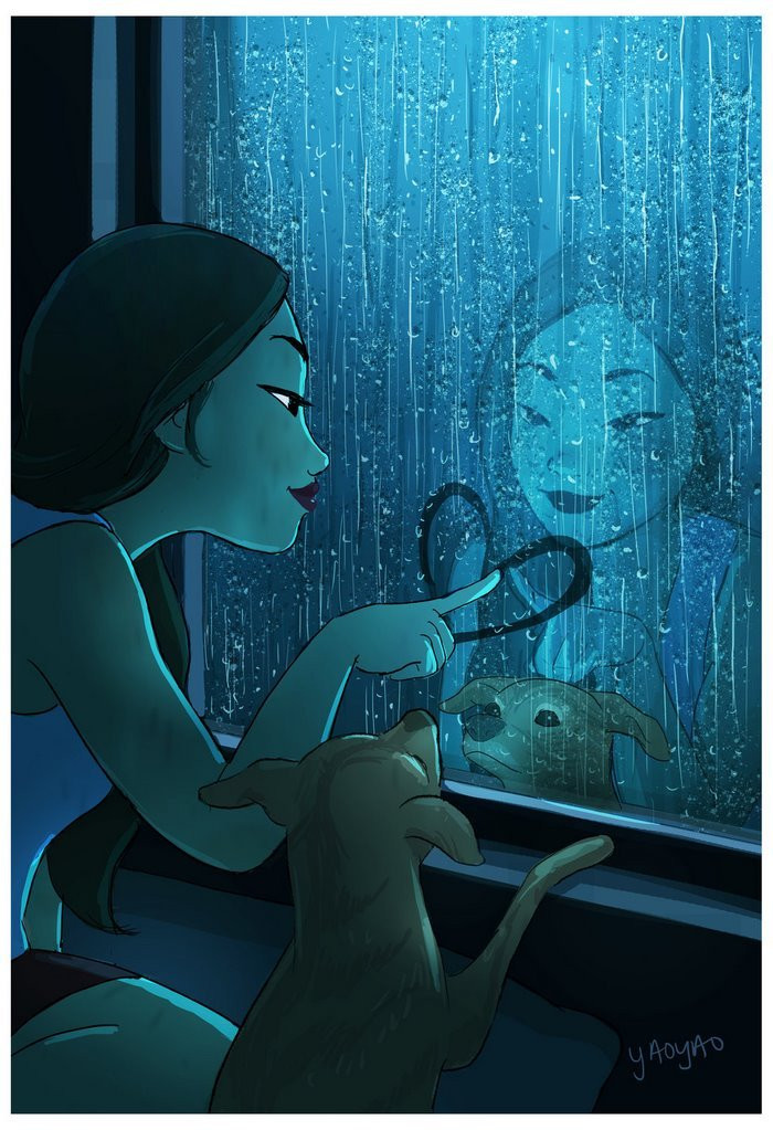 Bộ tranh tuyệt đẹp này chỉ dành cho riêng cho 'gái độc thân'