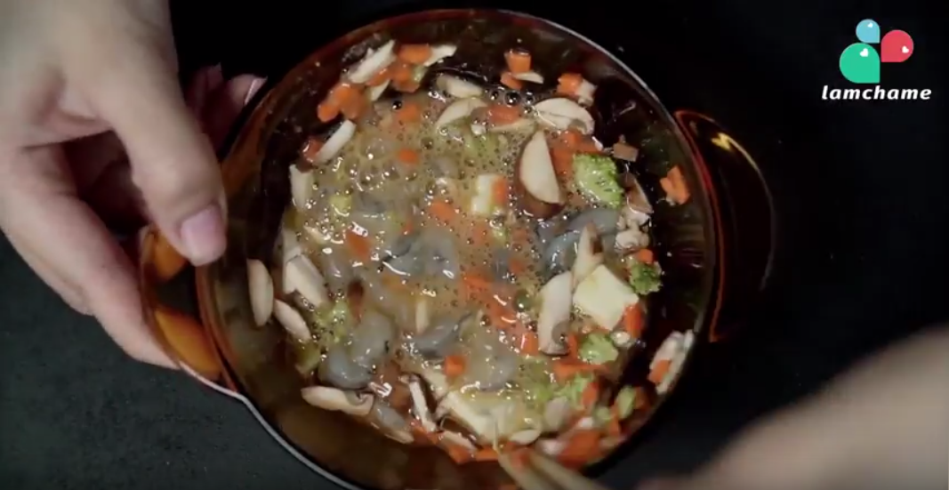 trứng hấp tôm phô mai - ảnh 12