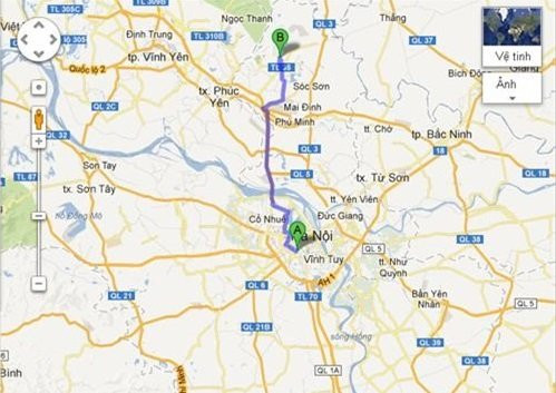 Hàm Lợn cách trung tâm Hà Nội 40km