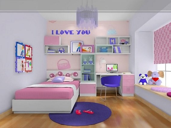 Phòng ngủ bé cũng chẳng sao, cứ xài 11 mẫu thiết kế này là lại rộng rãi, thoải mái