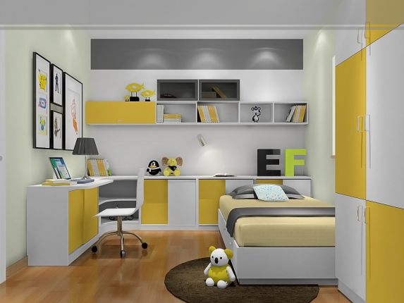 Phòng ngủ bé cũng chẳng sao, cứ xài 11 mẫu thiết kế này là lại rộng rãi, thoải mái