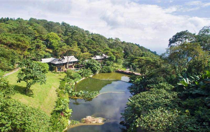 Le Mont Bavi Resort & Spa có khí hậu quanh năm mát mẻ