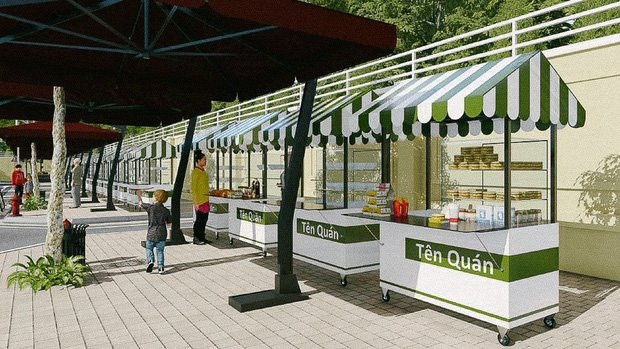 Chính thức khai trương phố hàng rong đầu tiên tại quận 1, TPHCM