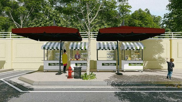 Chính thức khai trương phố hàng rong đầu tiên tại quận 1, TPHCM