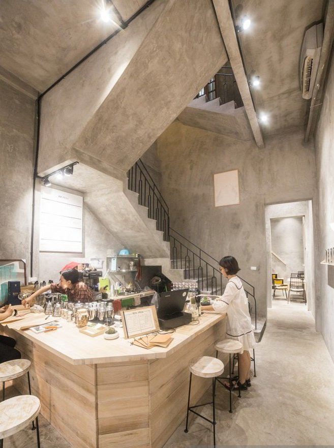 Thiết kế 2 tầng với các không gian riêng biệt