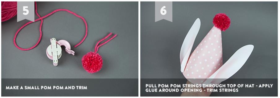 Chỉ với giấy màu, mẹ làm ngay mũ thỏ Bunny xinh xắn cho bé đi chơi trung thu