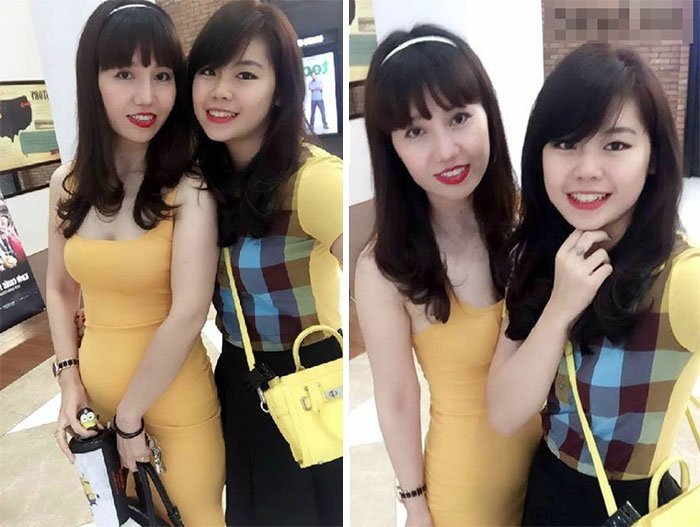 Bối rối trước loạt ảnh mẹ và con gái nhìn như chị em sinh đôi