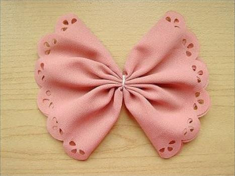 Cách làm kẹp tóc hình nơ cho bé gái đẹp mê mẩn