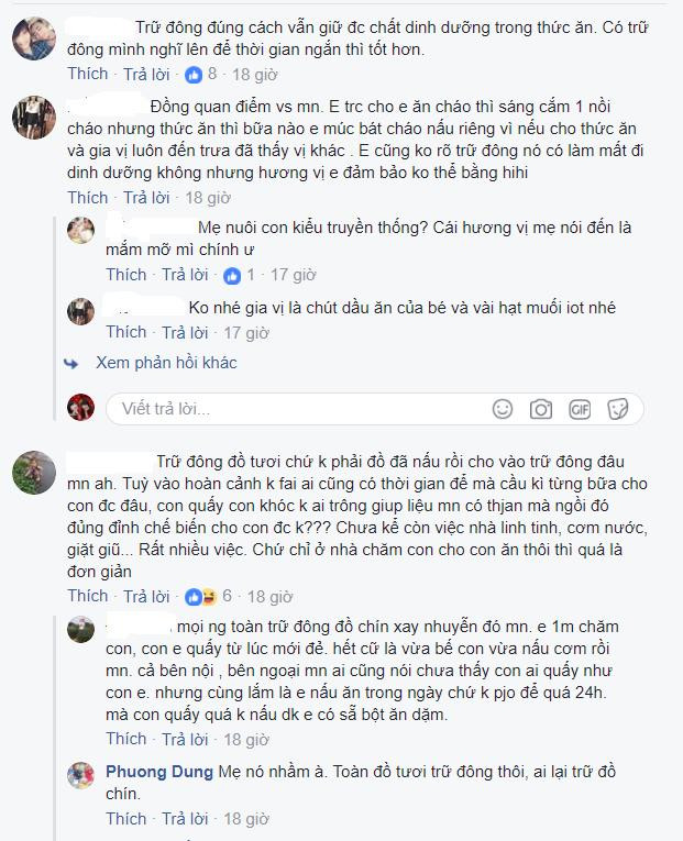 Có phải chỉ mẹ lười mới trữ đông đồ ăn dặm cho con?