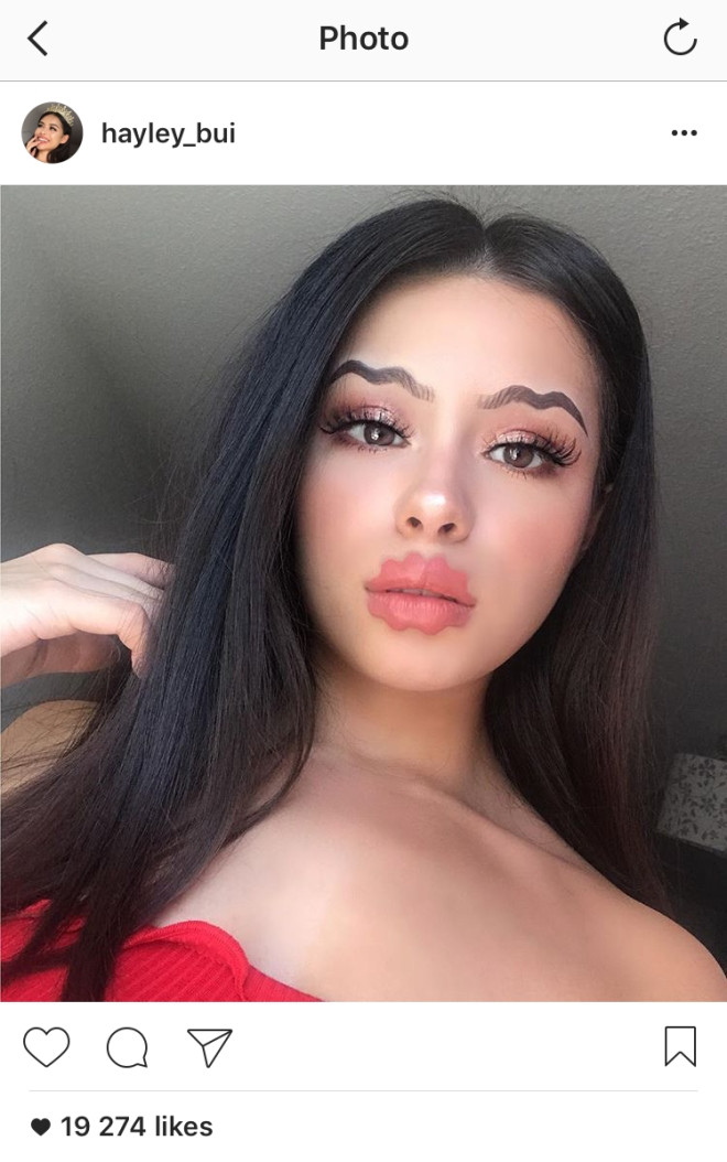 'Chết khiếp' ngắm những bộ chân mày thể hiện sự sáng tạo của chị em