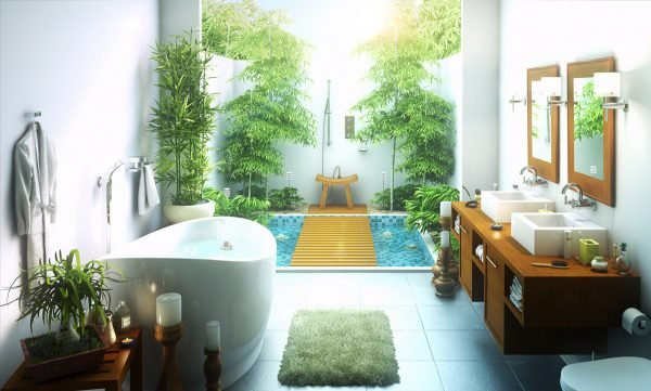 Muốn được sống giữa chốn bồng lai, thiết kế ngay phòng tắm theo 15 ý tưởng này