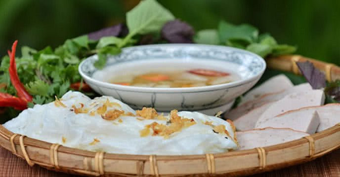 Bánh cuốn Thanh Trì mỏng tang, thơm mùi gạo quê