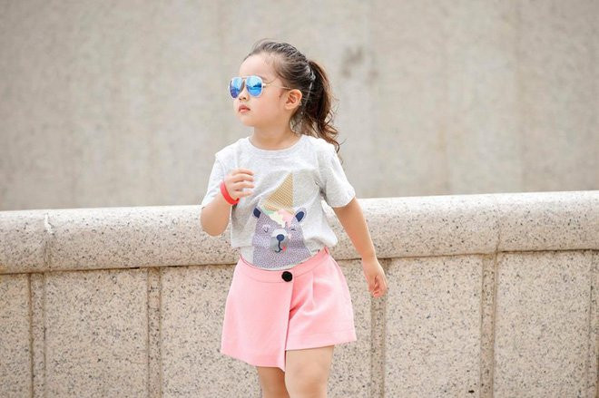 Xao xuyến con tim với bé mẫu nhí 5 tuổi xinh đẹp tựa thiên thần