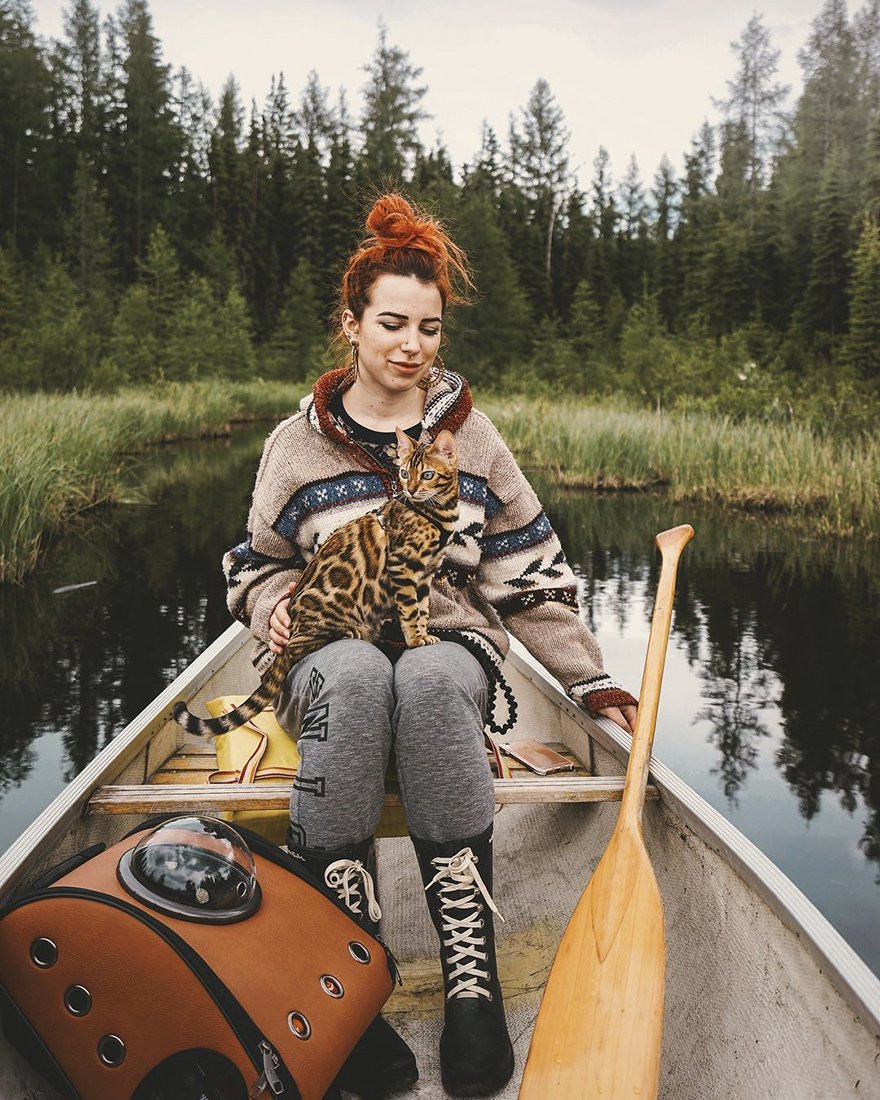 Thích thú ngắm bộ ảnh cô mèo Suki sang chảnh, kiêu kỳ đi khắp thế gian