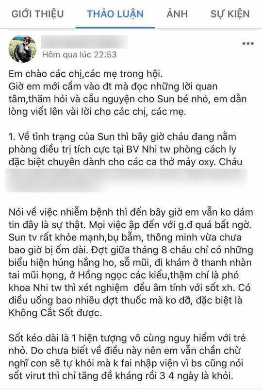Hà Nội: Tưởng con sốt virus lâu ngày, người mẹ bàng hoàng khi biết con nhiễm virus ADENO gây hoại tử phổi