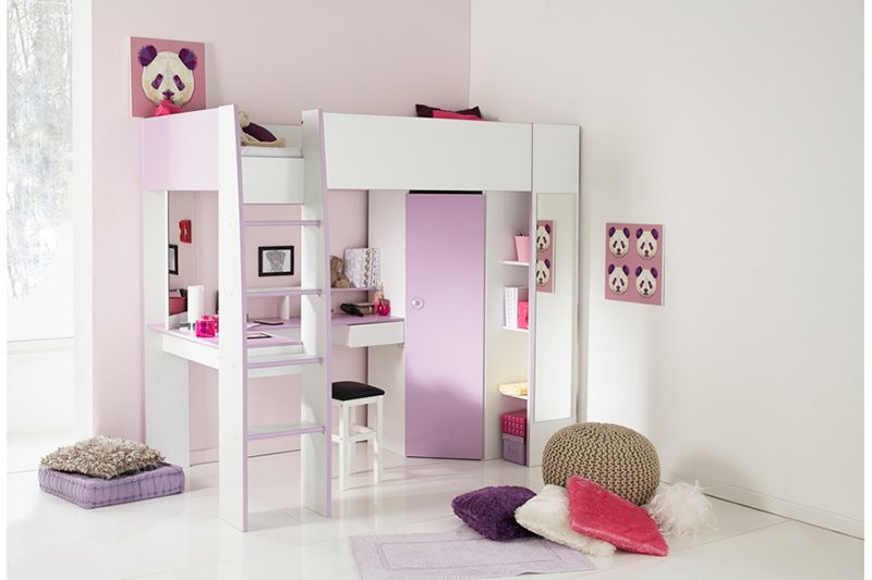 20 mẫu giường ngủ đẹp mê ly dành cho bé gái khiến người lớn cũng phát thèm