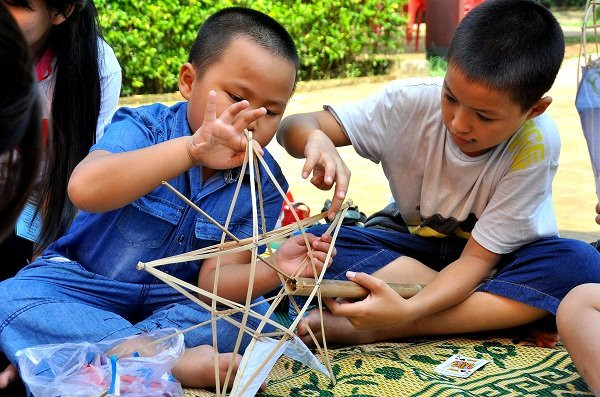 Thu này, ghé ngay điểm vui chơi miễn phí cho bé tại Hội chợ Làm cha mẹ Trung thu 2017