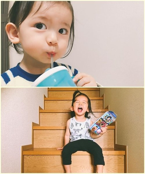 Thích thú ngắm nhìn cậu bé 2 tuổi 'má phính, mắt to' đáng yêu nhất Nhật Bản
