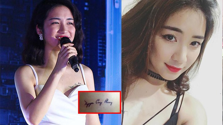 Xăm tên người yêu lên người, đến khi chia tay những ngôi sao này đã làm gì?