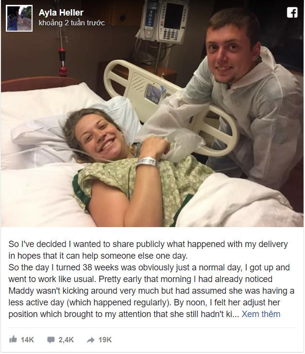 Mẹ lo lắng tới viện vì thai nhi cả ngày không máy, bác sĩ bảo: 'Mổ ngay còn kịp'