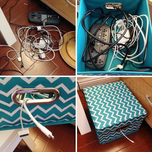 Những cách giúp bạn giấu sạch đám dây điện loằng ngoằng trong nhà