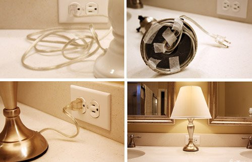 Những cách giúp bạn giấu sạch đám dây điện loằng ngoằng trong nhà