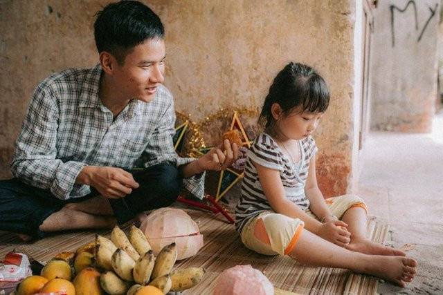 Tuổi thơ ùa về với bộ ảnh cực ý nghĩa mùa Tết Trung thu