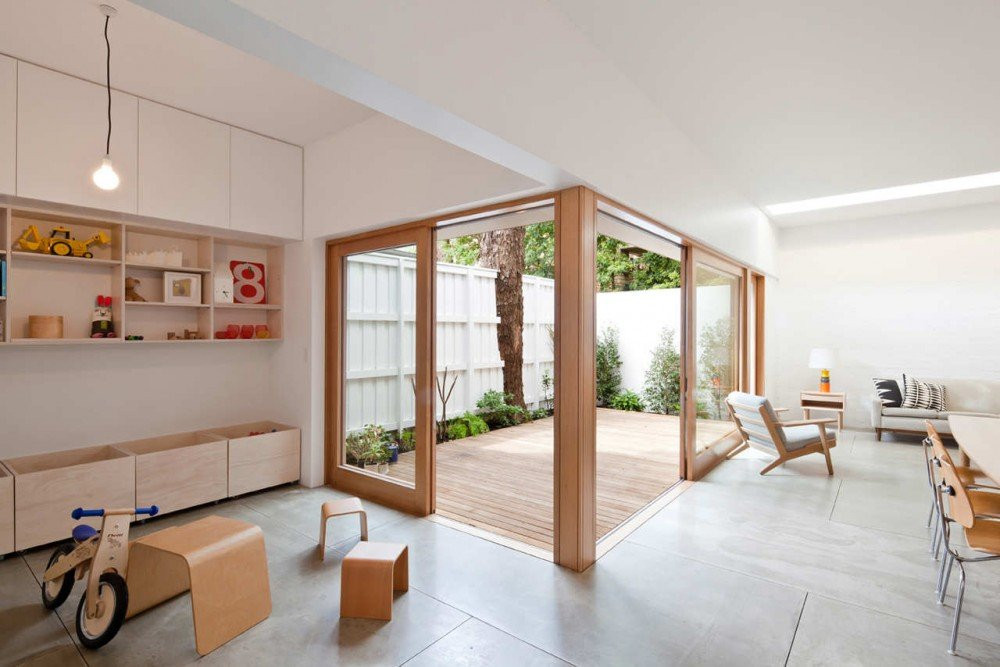 Lựa chọn cửa trượt thông minh giúp tiết kiệm tối đa diện tích cho ngôi nhà