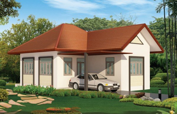 Những mẫu nhà 1 tầng cho vợ chồng trẻ đầy đủ công năng đẹp không tưởng