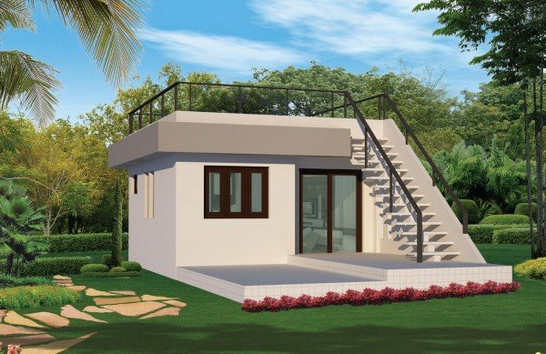 Những mẫu nhà 1 tầng cho vợ chồng trẻ đầy đủ công năng đẹp không tưởng