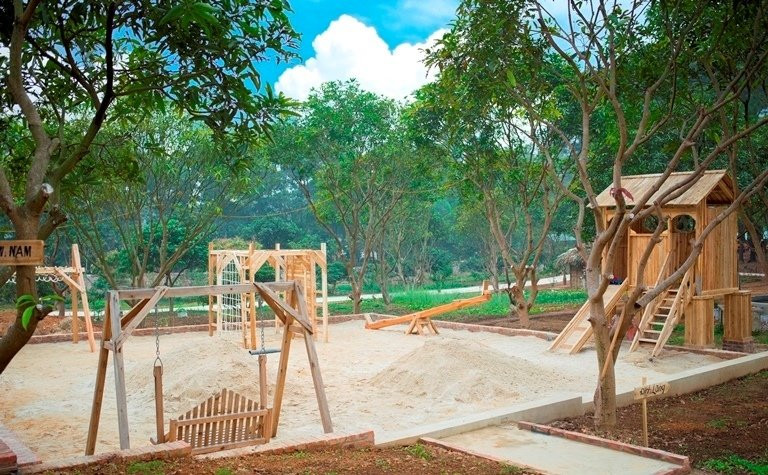 Khám phá khu sinh thái chỉ cách Hà Nội 30km giúp con trẻ trải nghiệm sinh tồn cực thú vị