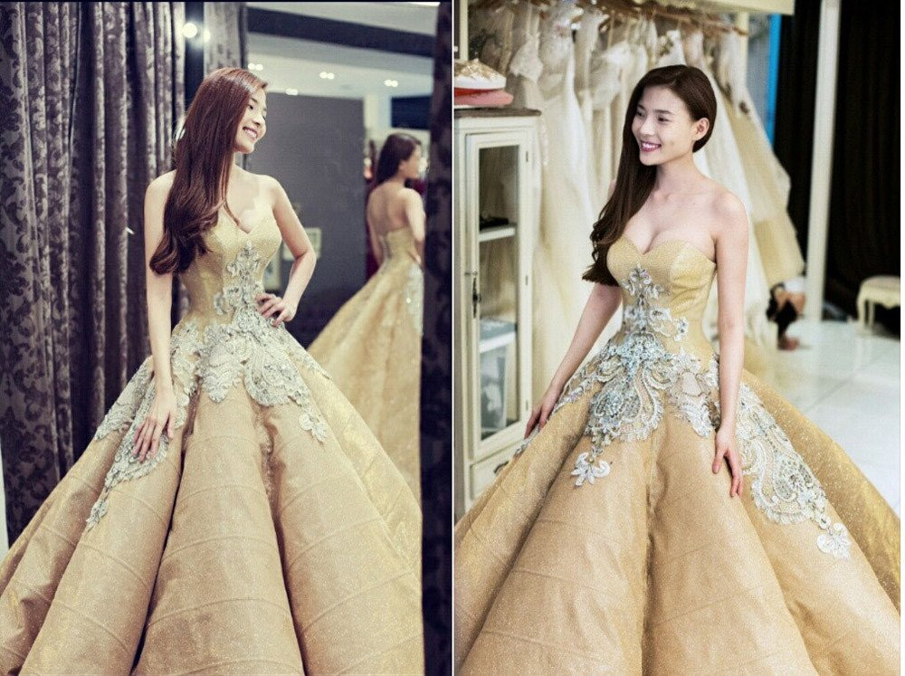 Những mẫu váy cưới xa hoa, đẳng cấp của sao Việt khiến sao thế giới cũng phải ngưỡng mộ
