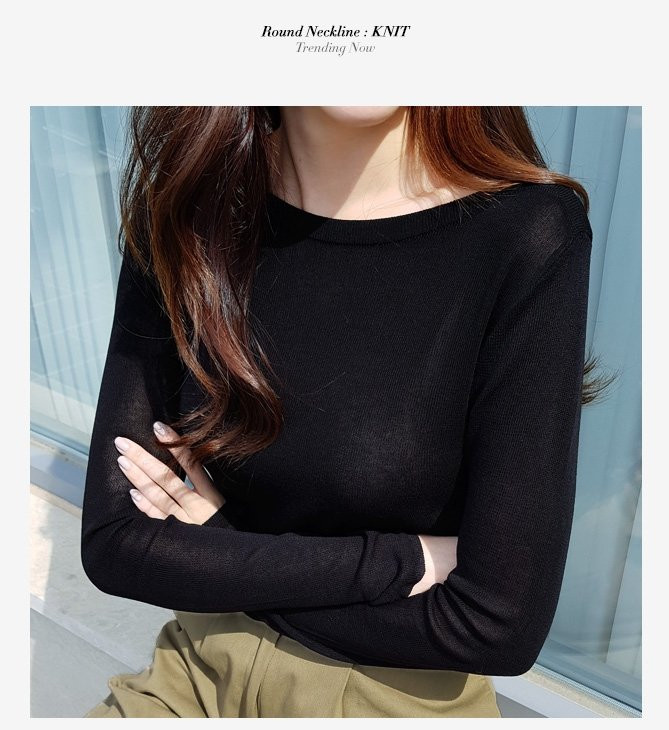 Xu hướng thời trang mùa thu: Áo dệt kim lên ngôi