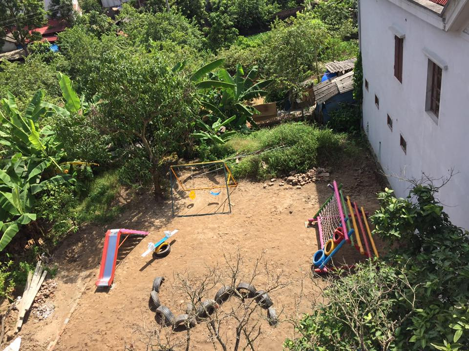 Để con quên Ipad, mẹ Việt xây riêng cho con một sân chơi vận động tại nhà