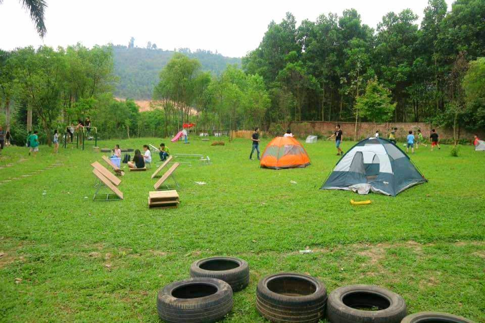 Mẹ 8X xinh đẹp chia sẻ điểm dã ngoại lý tưởng Thung Mây Farm, Thạch Thất, Hà Nội