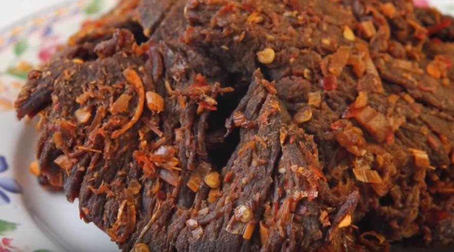 Cách làm thịt bò khô cay cay nhâm nhi ngày trở gió