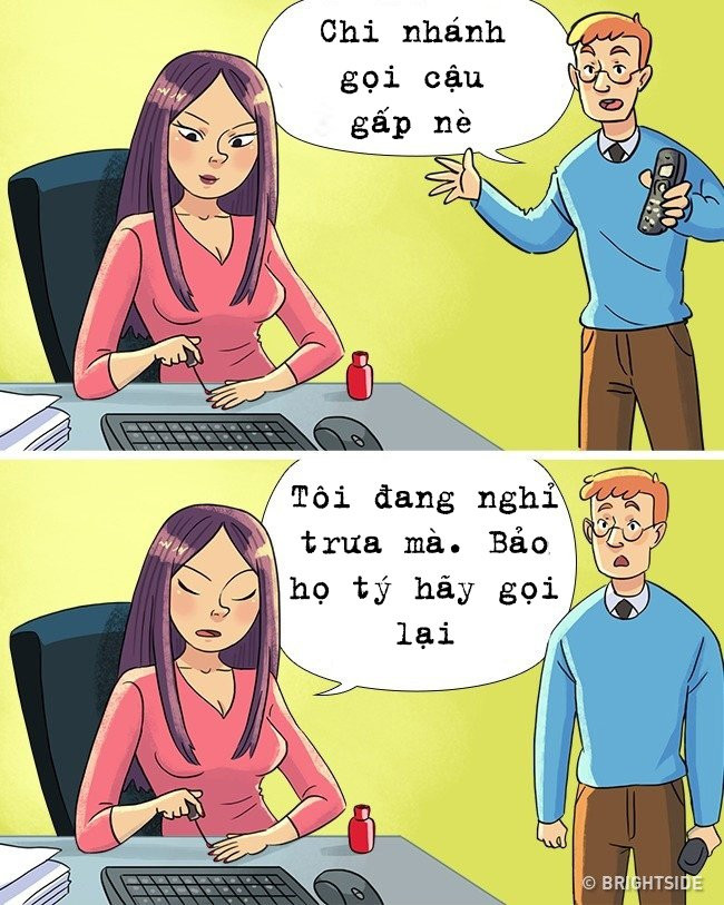 Bộ tranh mô tả chân thực những tình huống chỉ dân công sở mới hiểu