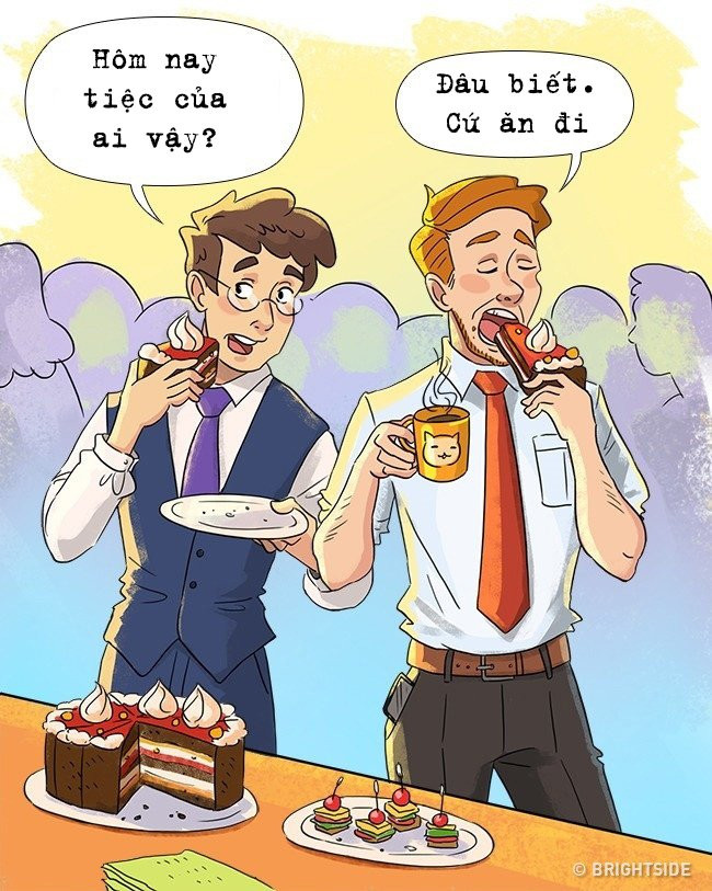 Bộ tranh mô tả chân thực những tình huống chỉ dân công sở mới hiểu