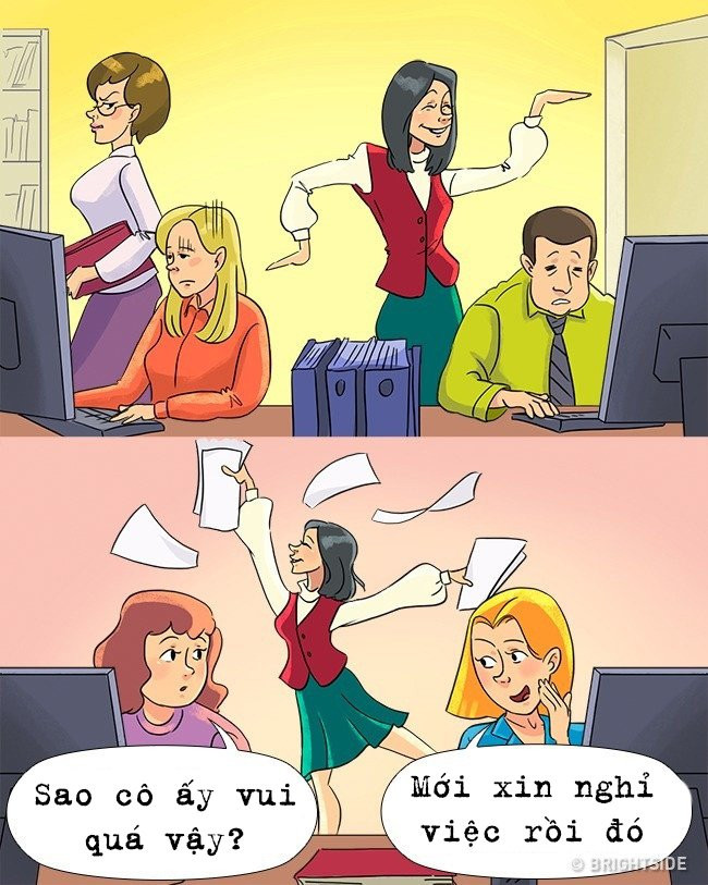 Bộ tranh mô tả chân thực những tình huống chỉ dân công sở mới hiểu