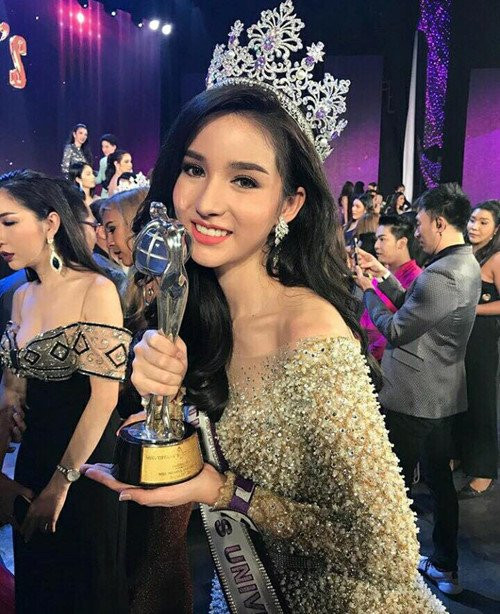 Nhan sắc ngọt ngào của Tân hoa hậu chuyển giới Thái Lan gây sốt cộng đồng mạng