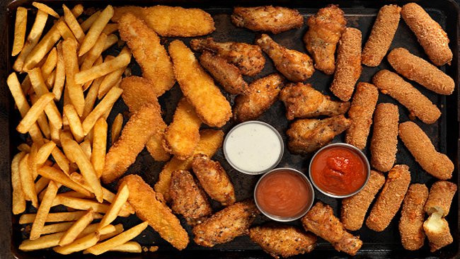 Image result for 7. Thực phẩm chiên rán, nhiều dầu mỡ