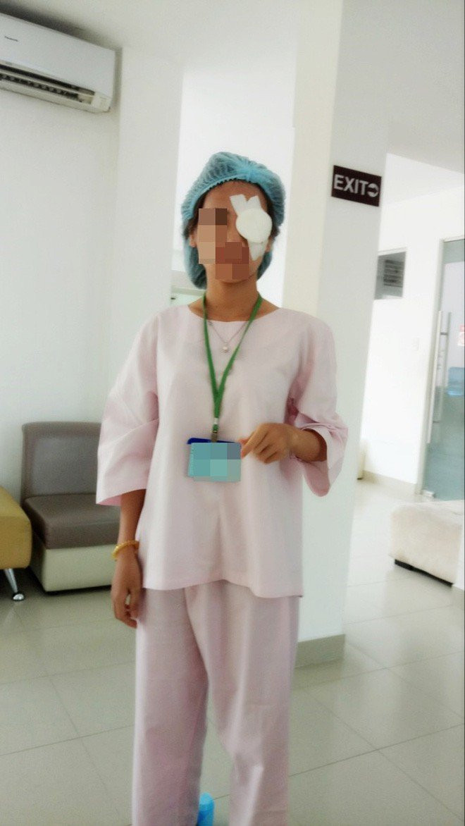 Cô gái mù mắt trái sau khi tiêm filler: “Không có bạn trai, tôi đã không gắng gượng được đến lúc này” - Ảnh 8. Cô gái mù mắt trái sau khi tiêm filler: “Không có bạn trai, tôi đã không gắng gượng được đến lúc này” - Ảnh 8.