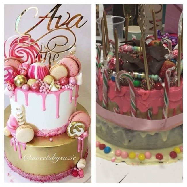 Khóc thét với loạt bánh in hình được đặt hàng qua mạng