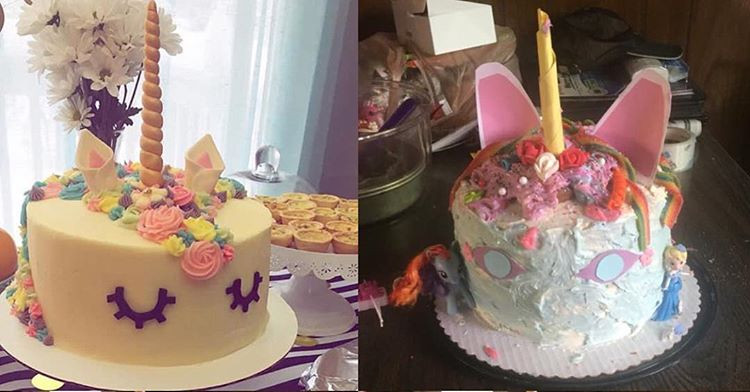 Khóc thét với loạt bánh in hình được đặt hàng qua mạng