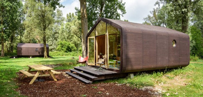 Ngôi nhà nhỏ 50m² đẹp lãng mạn và có thể “mang theo” đến bất kỳ đâu - Ảnh 3. Ngôi nhà nhỏ 50m² đẹp lãng mạn và có thể “mang theo” đến bất kỳ đâu - Ảnh 3.