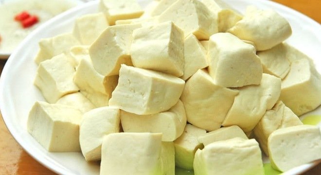 Image result for phân biệt đạu phụ chưa thạch cao
