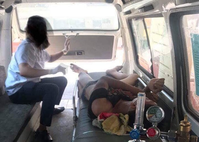 cap cuu thanh nien nhay cau bai chay